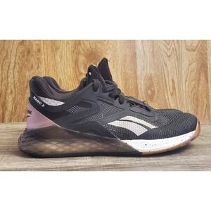 Reebok Nano X Sneaker Shoes Women's Size 7 Black